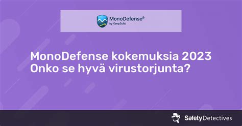 hyvä virustorjunta